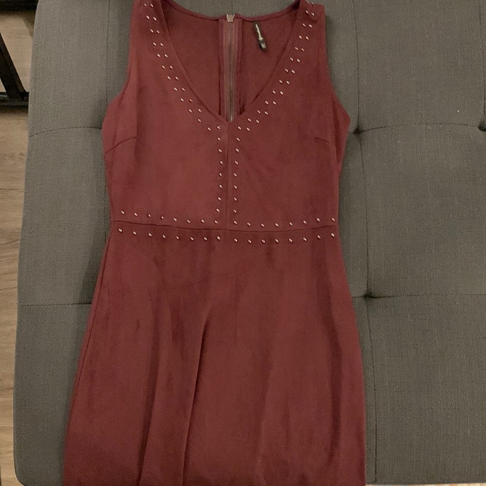 Dark mauve Stradivarius dress, size small